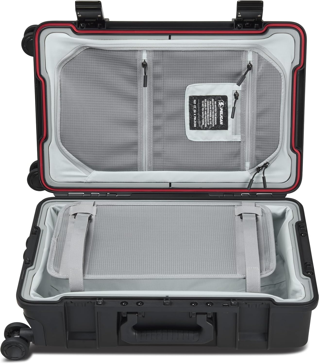 22-inch Waterproof Hardside Travel Case with Wheels