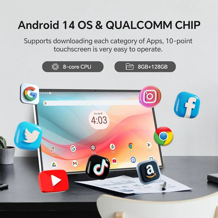 24.5-Inch Smart Touch Portable TV