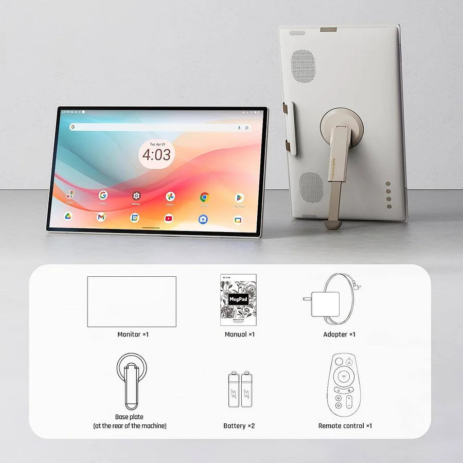 24.5-Inch Smart Touch Portable TV