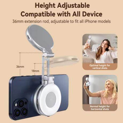Multifunctional Smartphone Magnetic Fill Light Mini Selfie Light