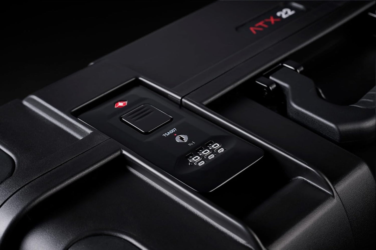 22-inch Waterproof Hardside Travel Case with Wheels