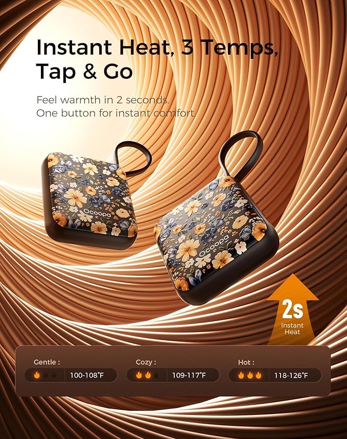 Calentadores De Manos Nano Recargables