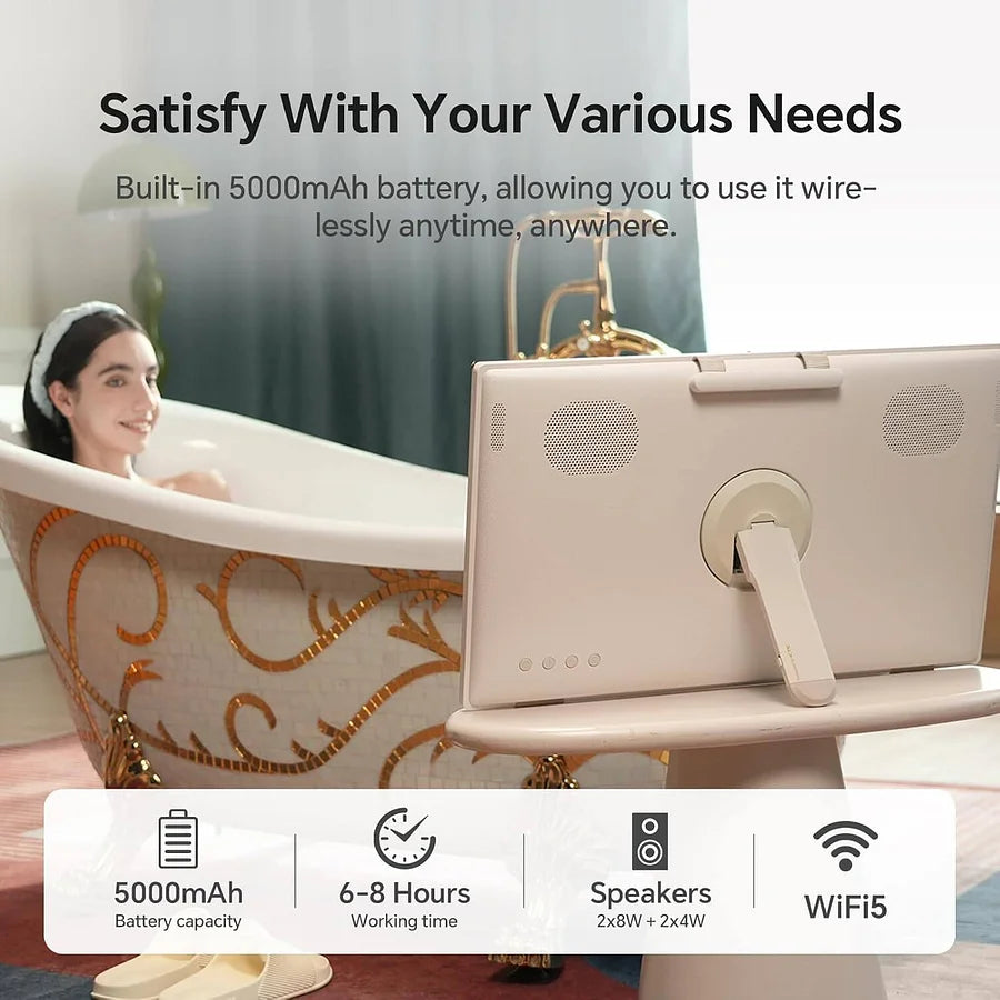 24.5-Inch Smart Touch Portable TV