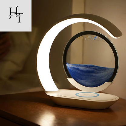 3-in-1 Quicksand Table Lamp