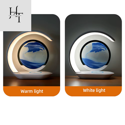 3-in-1 Quicksand Table Lamp